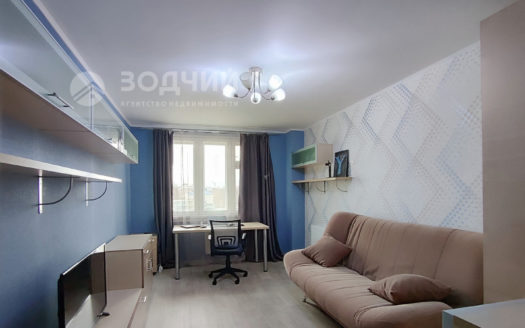 Двухкомнатная квартира 59 м²